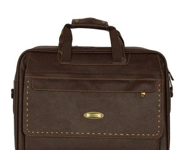 کیف چرم صنعتی دسته دار کد LE014