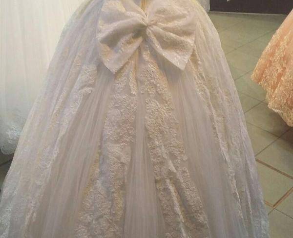 لباس عروس تمام دانتل