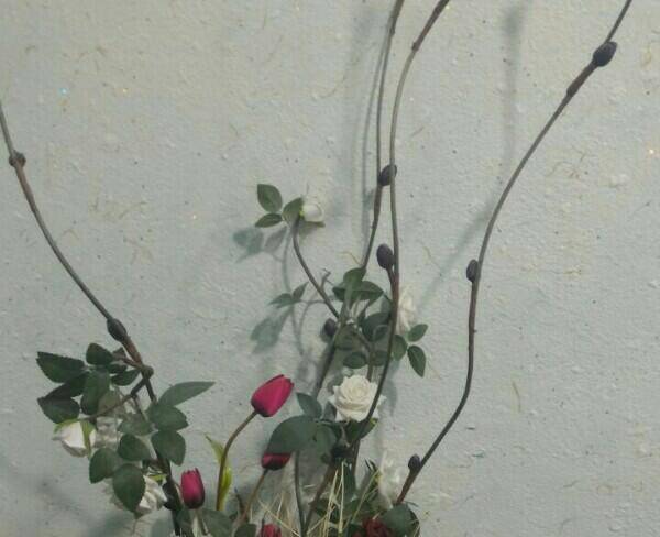 گل و گلدان