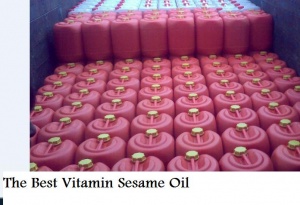 Sesame Cold Pressed - Vitamin Oil روغن کنجد ویتامینه