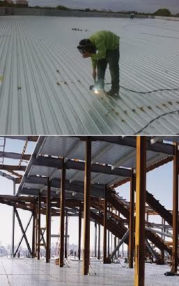 طراحی و اجرای سقف عرشه فولادی ( Metal Deck)