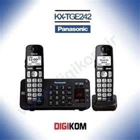 فروش تلفن بیسیم پاناسونیک مدل KX-TGE242