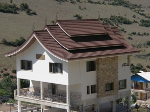 پوشش سقف مجیدی,سقفهای شیبدار و ویلایی
