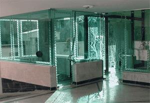 شیشه سکوریت - درب سکوریت - شیشه های ساختمانی