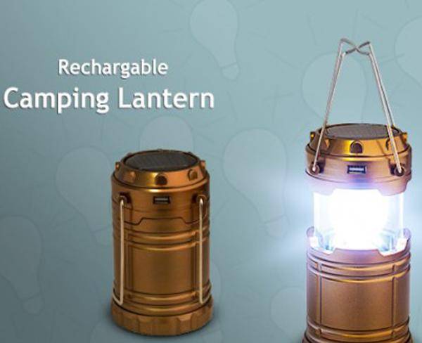 چراغ دستی شارژی Rechargeable Camping Lantern-آکبند