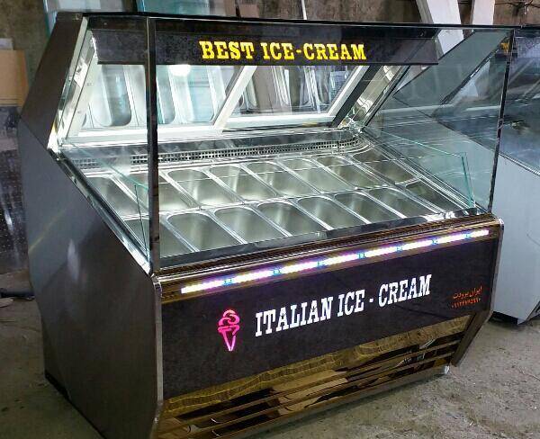 تاپینگ بستنی و یخچالهای قنادی