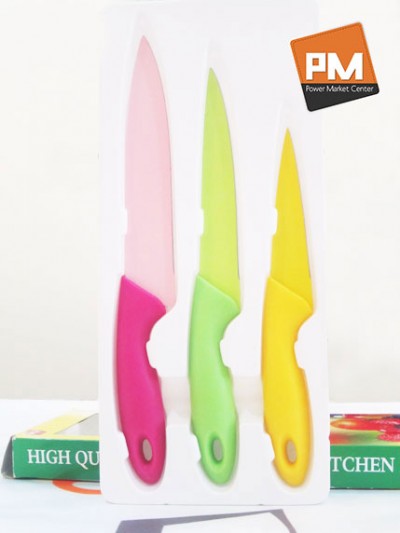 چاقو 3 تایی رنگی