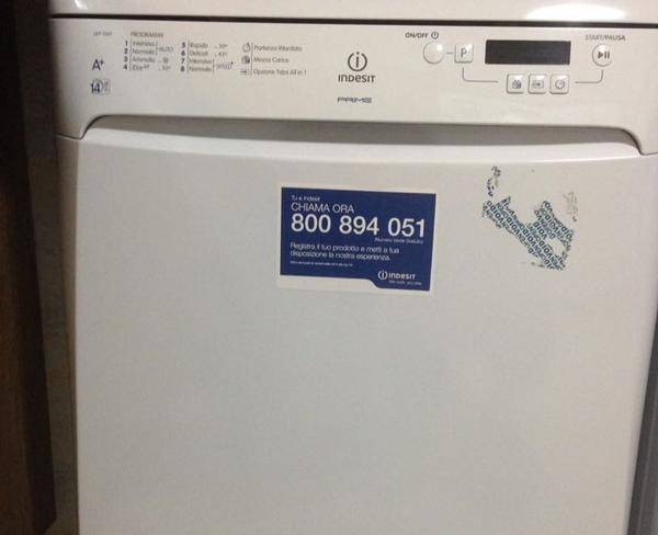 ماشین ظرفشویی ایندزیت ١٤ نفره