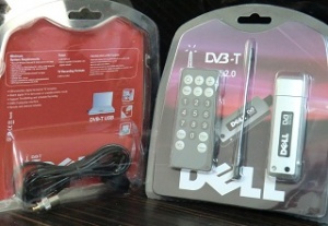 گیرنده دیجیتال کامپیوتر و لپ تاپ اصل وارجینال +مبدل DELL USB DVB-T