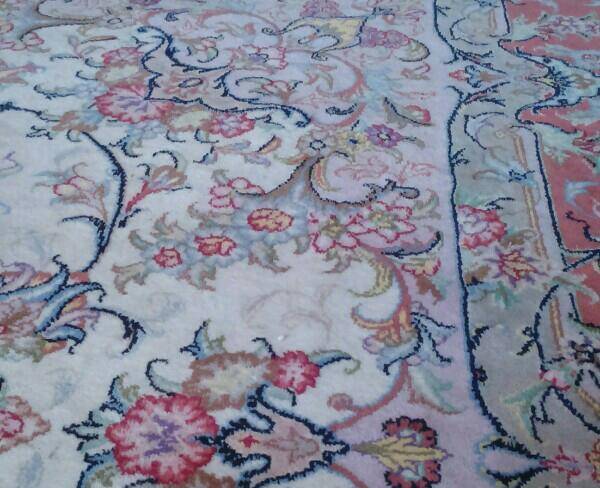 فرش جفت 9 متری دستباف رفیعی