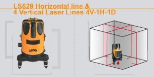 تراز لیزری خطی پنج محوره لاسای مدل LS629