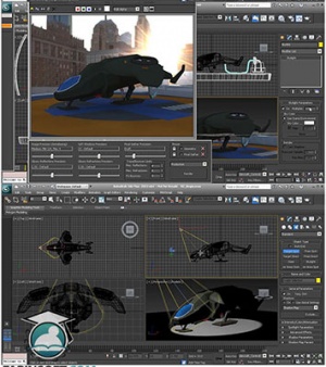 آموزش ساده و کاربردی نرم افزار 3Ds Max 2013
