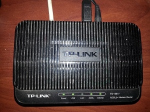 مودم کابلی +TP-LINK ADSL2
