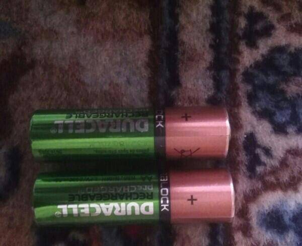 باتری اصل قابل شارژ دوراسل قلمی
