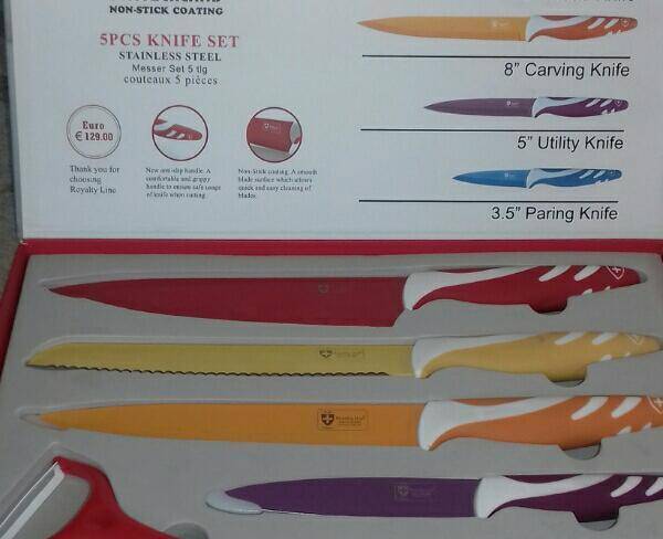ست چاقو پنج تایی