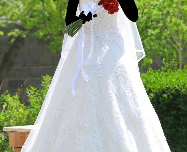 لباس عروس سایز ٤٢-٣٦