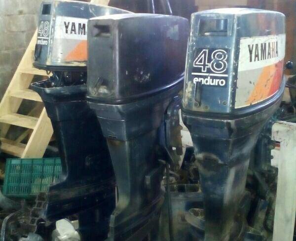 دوعدد موتور قایق یاماها48