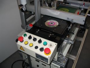 دستگاه چاپ سیلک CD,DVD