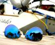 عینک خلبانی شیشه آبی Rayban