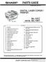 دفترچه راهنمای سرویس و نگهداری دستگاه فتوکپی شارپ Sharp AL1217-AL1457