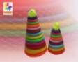 13 حلقه با رنگ های مختلف برای آموزش رنگ و سرگرمی کودکان