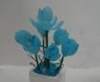گل تزیینی آبی