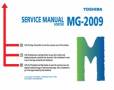 دفترچه راهنمای سرویس و نگهداری دستگاه فتوکپی توشیبا MG-2009
