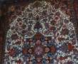 قالیچه کرم گل فرنگ اصل ببجار