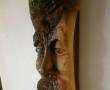 مجسمه منبت چوبی صورت درویش