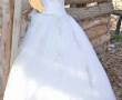 لباس عروس با شیفون بلند