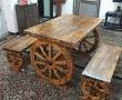 میز و صندلی چوب روس