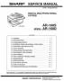 دفترچه راهنمای سرویس و نگهداری دستگاه فتوکپی شارپ Ar-168D - Ar-168S