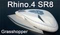 برنامه Rhino 4 SR9 و Rhino 5 و همه پلاگینهای معروف آن (Grasshopper 3d )