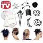 ست کامل آرایش موی توتال هیر با سی دی آموزشی